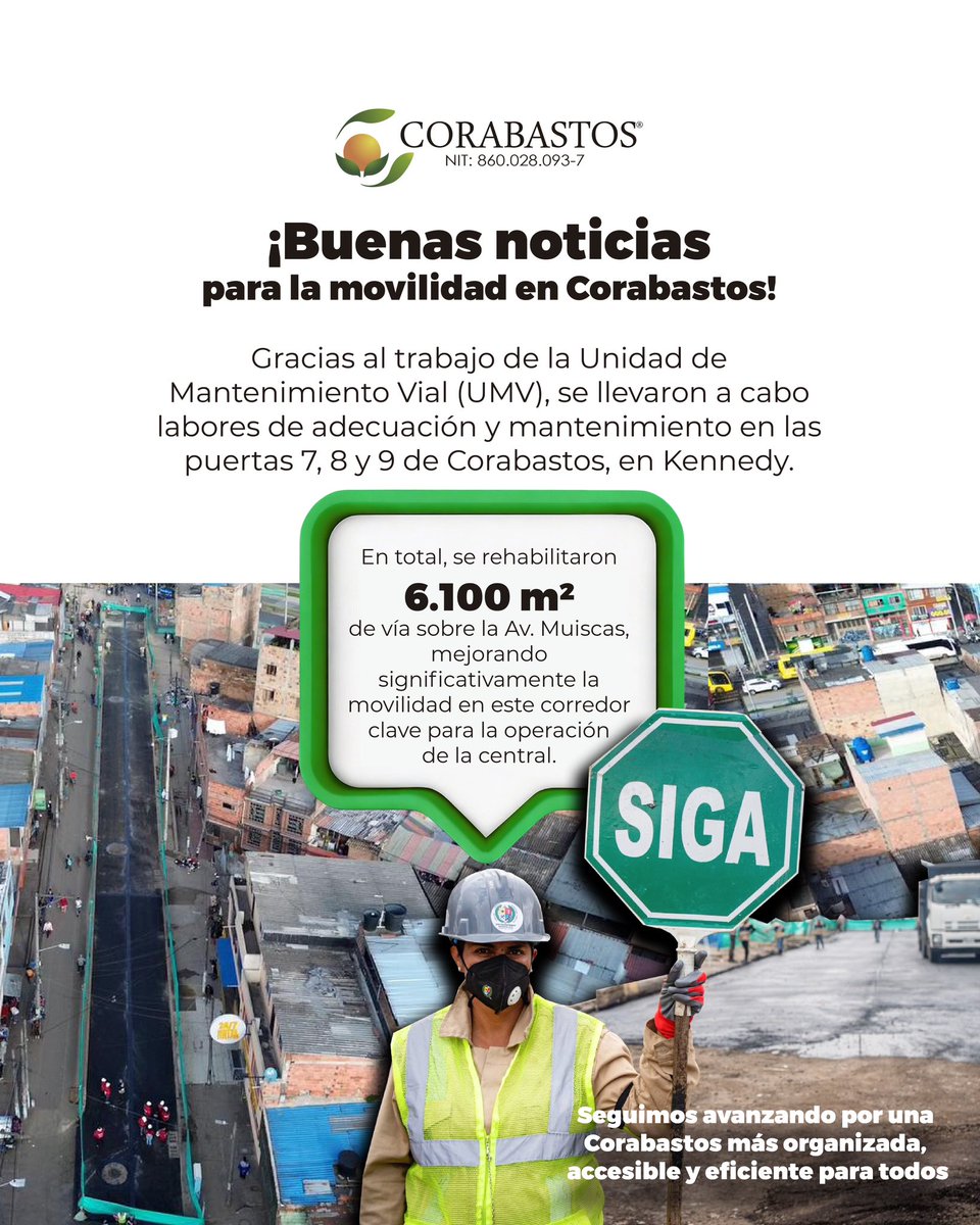 Corabastos SA tweet media