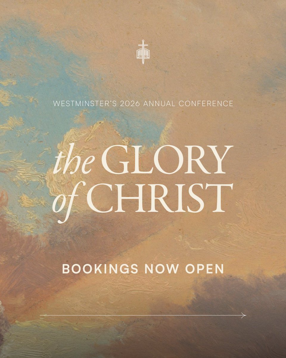 Westminster Seminary UK tweet media