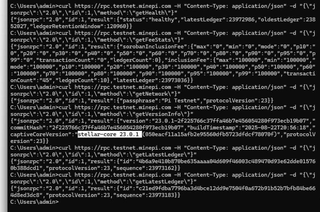 ⏩️BREAKING NEWS: PCT announces the launch of Pi's RPC server. The API ...