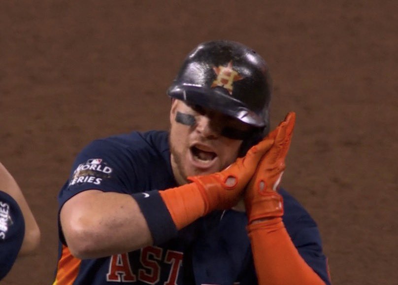 mbryan116's tweet photo. Now that Vazquez is back can we finally get a “put em to bed” bobblehead? @astros https://t.co/QGEjdUKncf