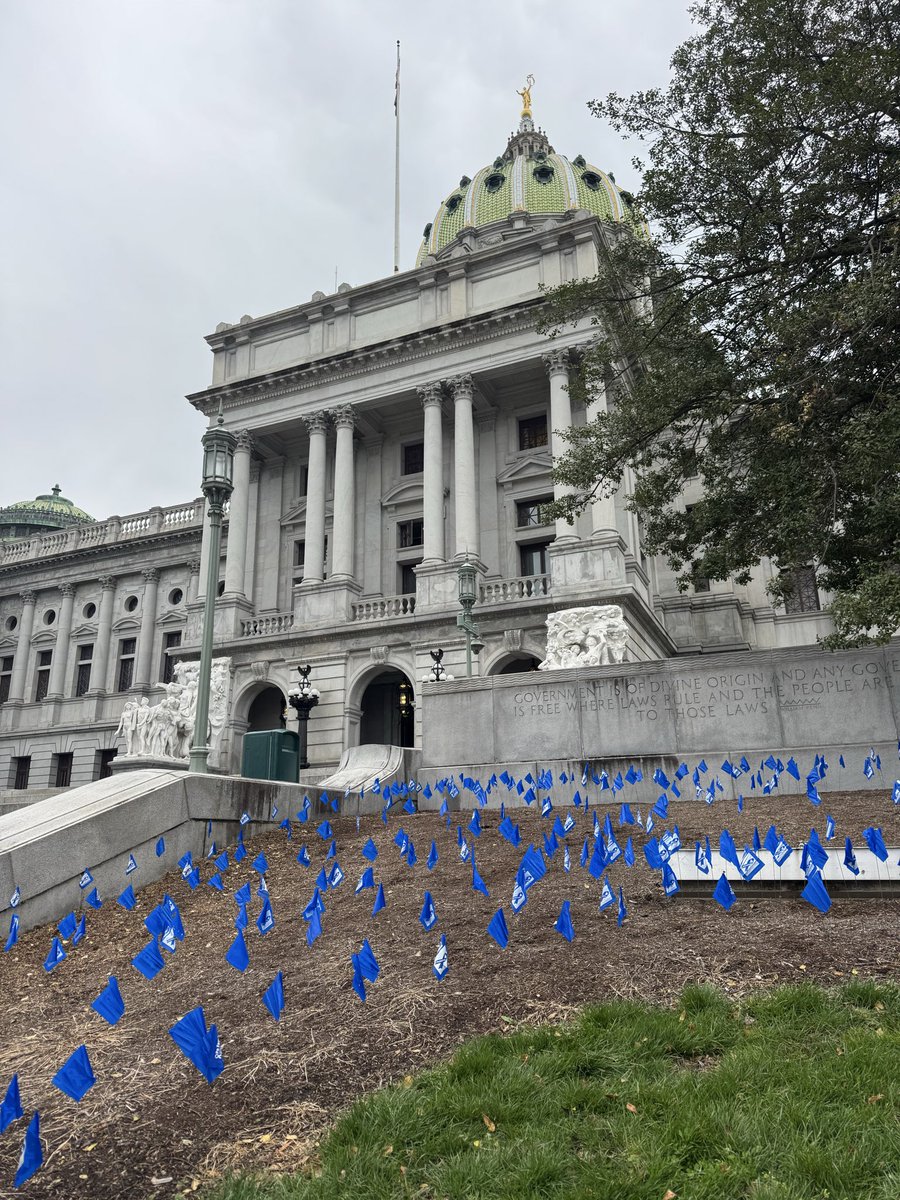 RepDelozier's tweet photo. April is Child Abuse Prevention Month. I was glad to be w/ House C/Y Chair Klunk at this annual event to help raise awareness to be a voice for children who are abused. 60 children died this past year at the hands of an abuser. Be aware &amp; be a voice for PA children. @RepKateKlunk https://t.co/aSjkIRfhsI