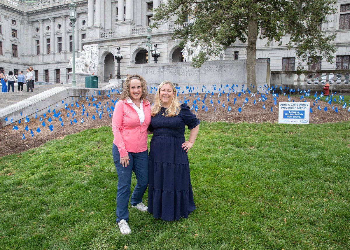 RepDelozier's tweet photo. April is Child Abuse Prevention Month. I was glad to be w/ House C/Y Chair Klunk at this annual event to help raise awareness to be a voice for children who are abused. 60 children died this past year at the hands of an abuser. Be aware &amp; be a voice for PA children. @RepKateKlunk https://t.co/aSjkIRfhsI