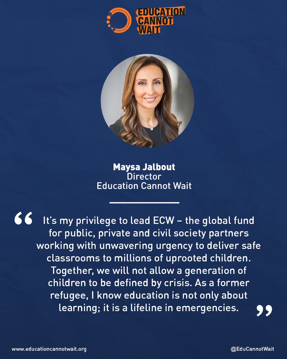 Education Cannot Wait tweet media