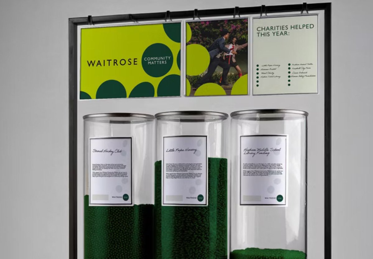 CancerSalisbury's tweet photo. It’s April and we have been chosen by @waitrose Salisbury for their Community Matters Token Scheme 🟢 Every time you shop at Waitrose remember to pick up a token and pop it into the token unit as you exit. Every token for us helps our cause - thanks for your support 💜 https://t.co/V8zEpgg2ww