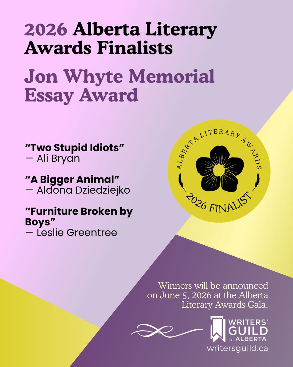 Writers'GuildAlberta tweet media