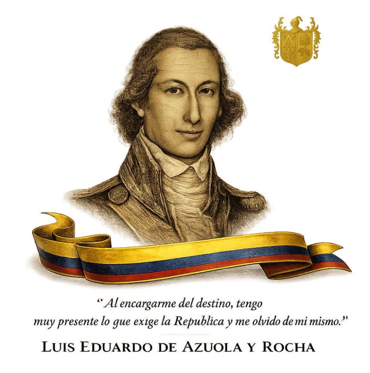 Gabriel_Azuola's tweet photo. El destino no se conquista para uno mismo. Se acepta, se sirve... y se honra. Porque aquello que Dios nos confia siempre es más grande que nuestro nombre.

Vicepresidente de la Gran Colombia (1821)

#CasaAzuola #HistoriaDeColombia #GranColombia
#Legado #Destino https://t.co/pBOCzNgLz1