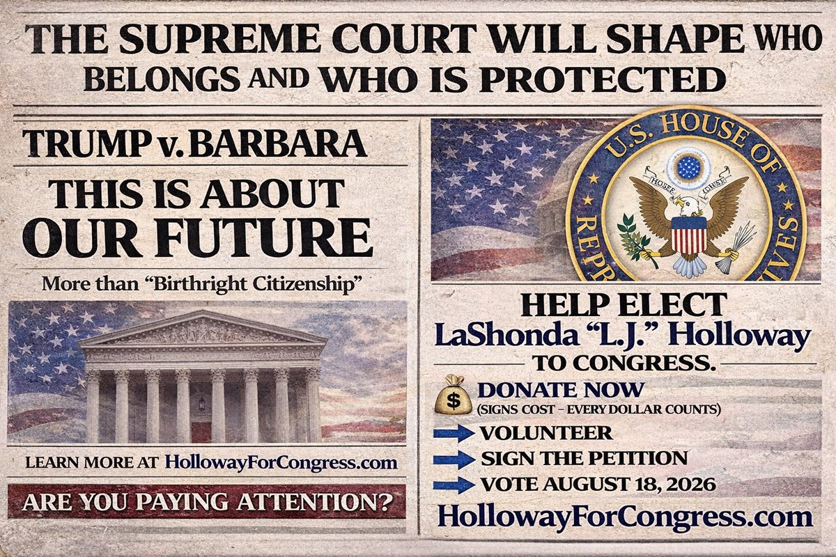 LaShonda “L. J.” HOLLOWAY tweet media