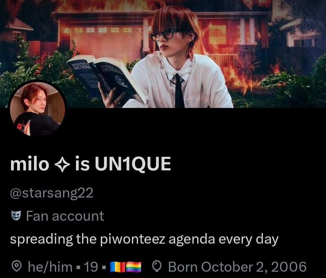 milo ✧ is UN1QUE tweet media