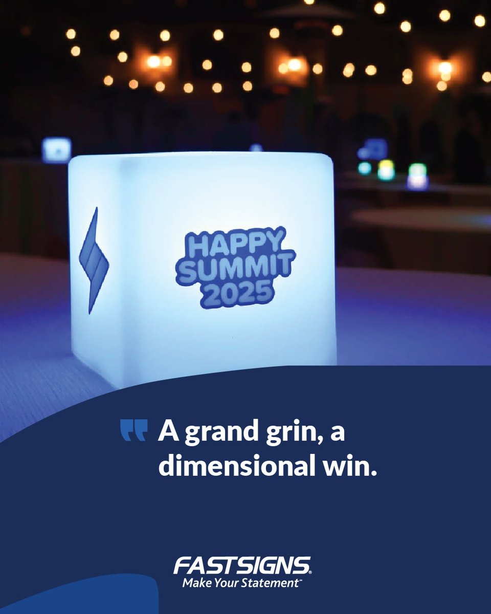 FASTSIGNS® tweet media