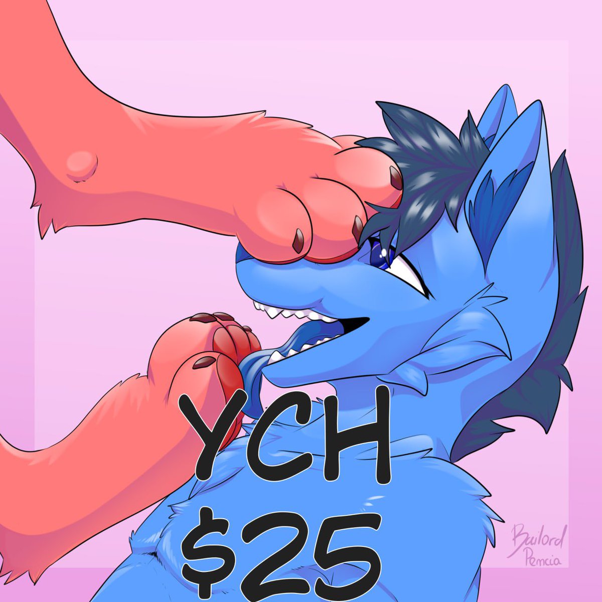 New collab YCH with <a href="/x_bailord_x/">Bailord</a> 💗

Limited slots! DM <a href="/Pentaagonkaa/">Pencia uwu</a> to claim one!