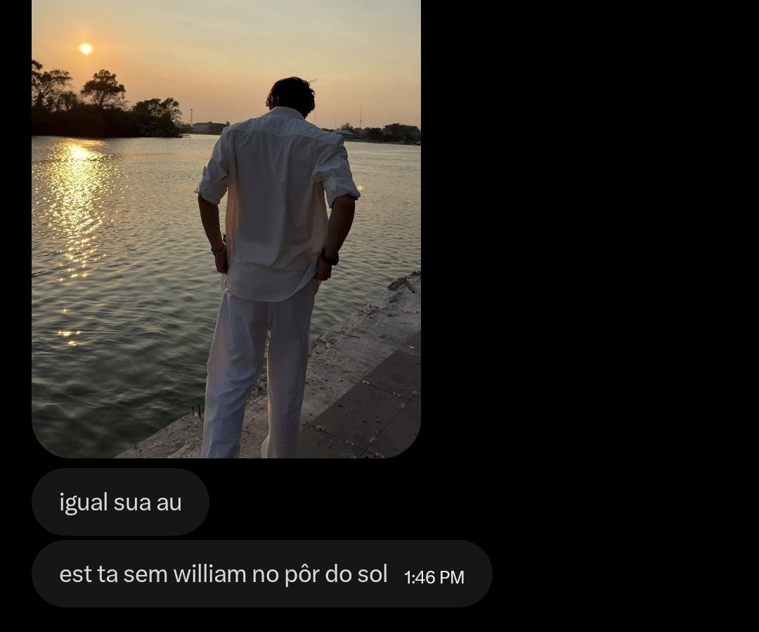 pesaram o clima 💔