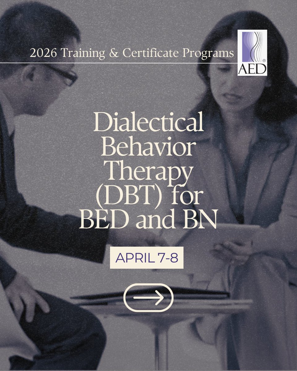Academy for Eating Disorders tweet media