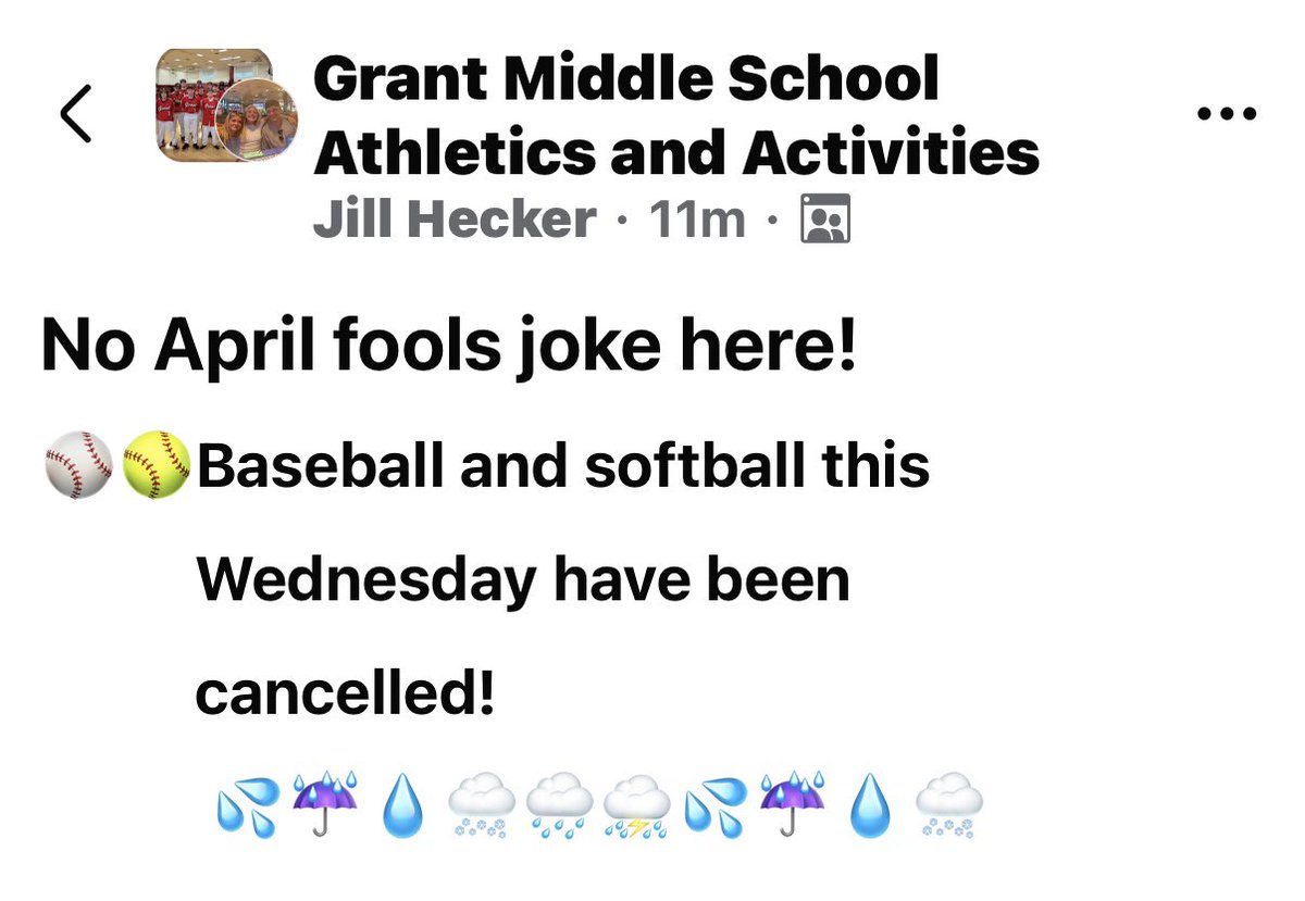 GMS athletics update 4/1