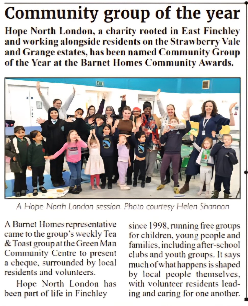 Hope North London tweet media