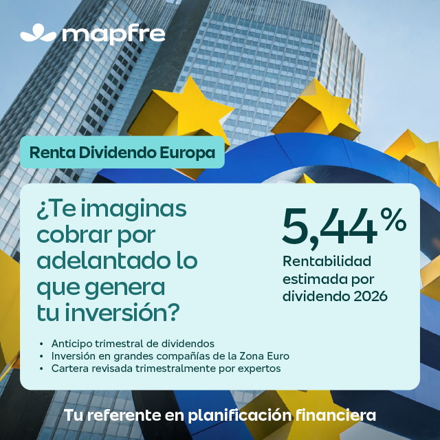 jarranz7's tweet photo. RENTA DIVIDENDO EUROPA
¿Te imaginas cobrar por adelantado lo que genera tu inversión?
Más información en esta oficina o escríbenos por mensaje privado
#Mapfre #CuidamosLoQueTeImporta https://t.co/NQU8FAzgMj