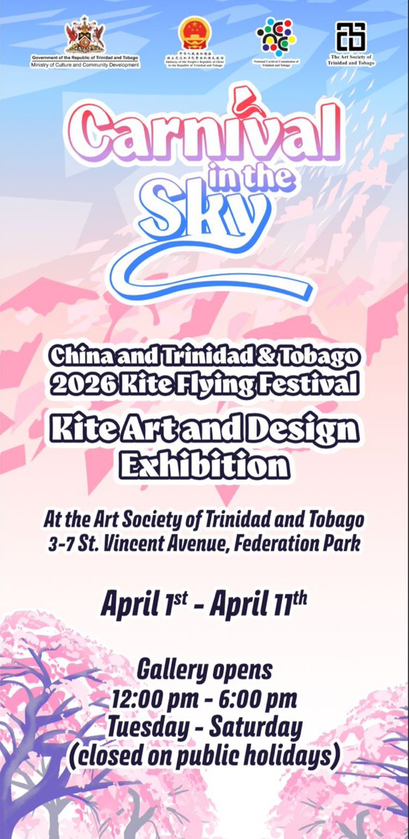 Chinese Embassy in Trinidad and Tobago tweet media