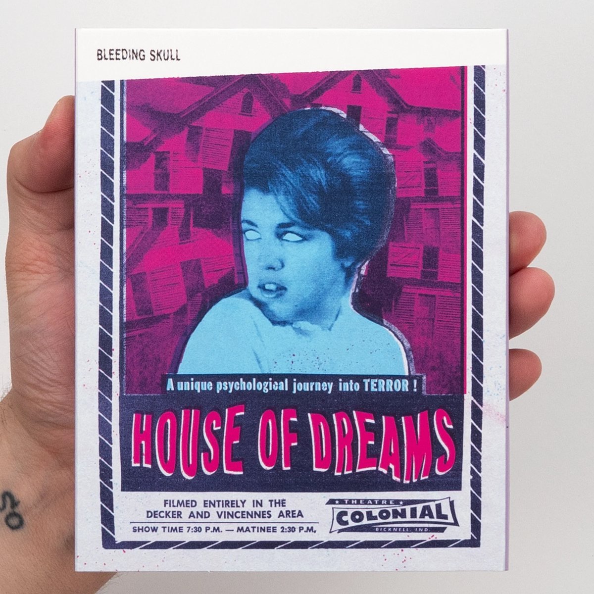 disc_connected's tweet image. ***ANNOUNCEMENT***

Now available to preorder on the @VinegarSyndrome website on Blu-ray and shipping later this month in the US from @ocndistro #PartnerLabel @Bleeding_Skull: #HouseOfDreams (1963)!

Existing outside the boundaries of reality, House of Dreams is a lost chapter of