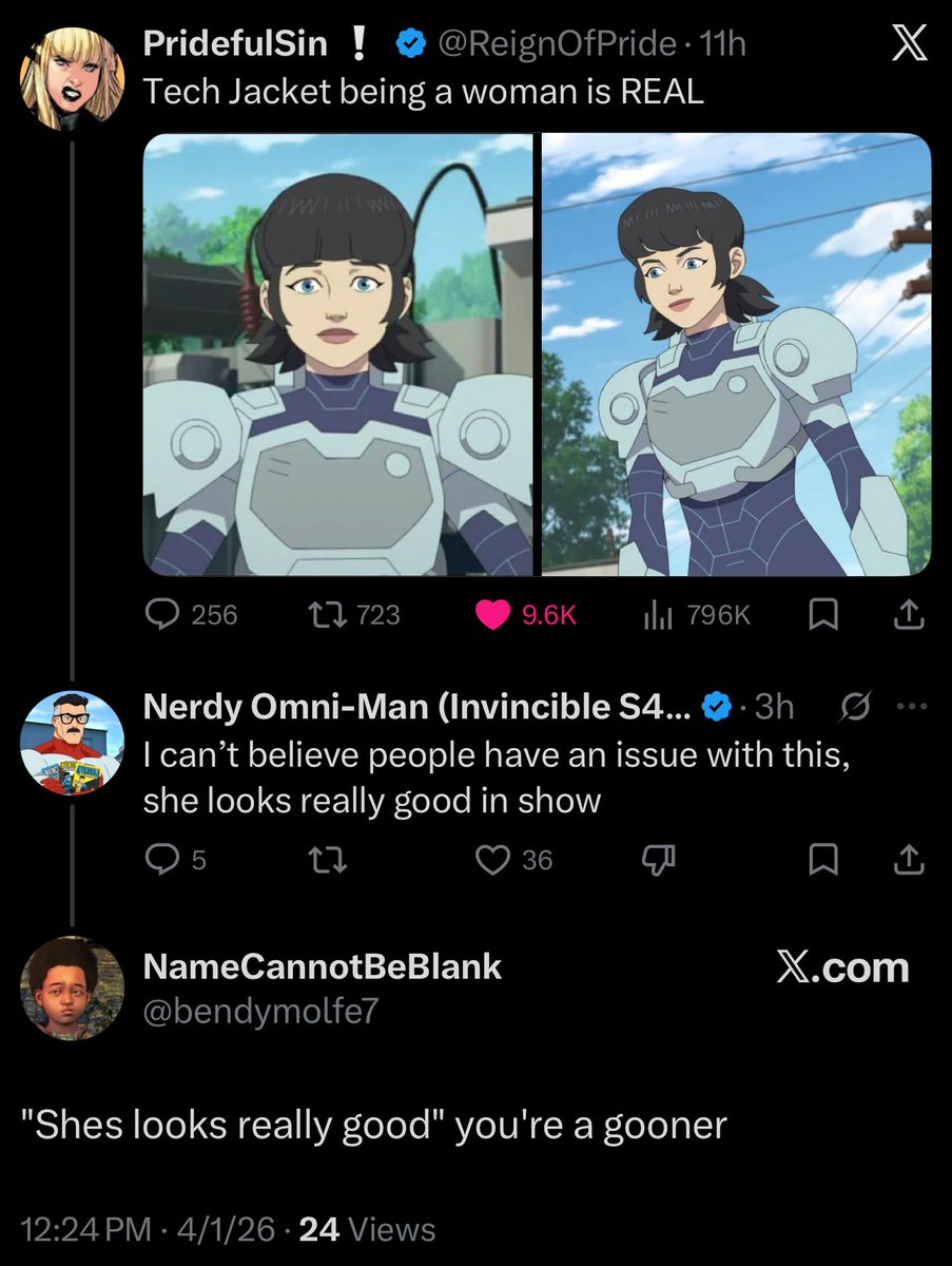 Nerdy Omni-Man (Invincible S4 Hype) tweet media