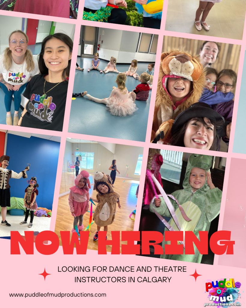TheatreAlberta's tweet photo. Jobs (Alberta): Dance and Theatre Instructors - Puddle of Mud Productions

Dance and Theatre Instructors needed for upcoming sessions with Puddle of Mud Productions!

https://t.co/nYNsWbz4Ni
#abtheatre #abarts https://t.co/u8o2eXQuVC