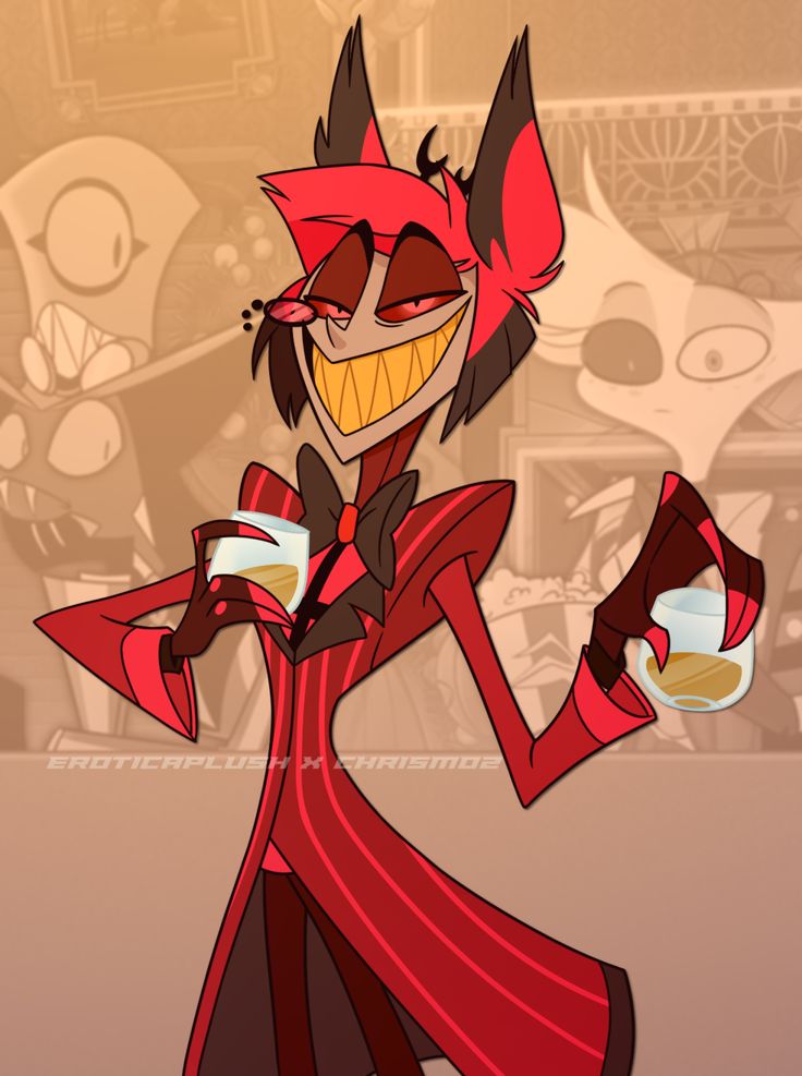 SofiaMarti90636's tweet image. Two drinks, zero regrets, and a smile that should legally be a warning sign The Radio Demon doesn't just walk into a room 
#alastor #hazbinhotel #radiodemon #hazbinhotelfanart #fanart #digitalart #hazbinhotelcharacter #alastorfanart #hazbinhoteledits #hazbinhotelfandom