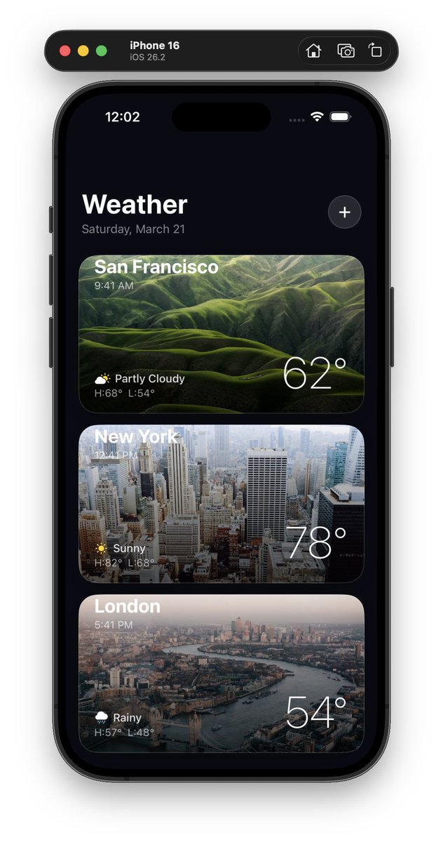 Agent 2 just shipped.

Faster builds. fewer bits. better designs out the gate.

The agent now knows liquid glass, Metal, and modern SwiftUI deeply. it builds more complete apps from a single prompt — including widgets and dynamic islands.

New live code view so you can watch your