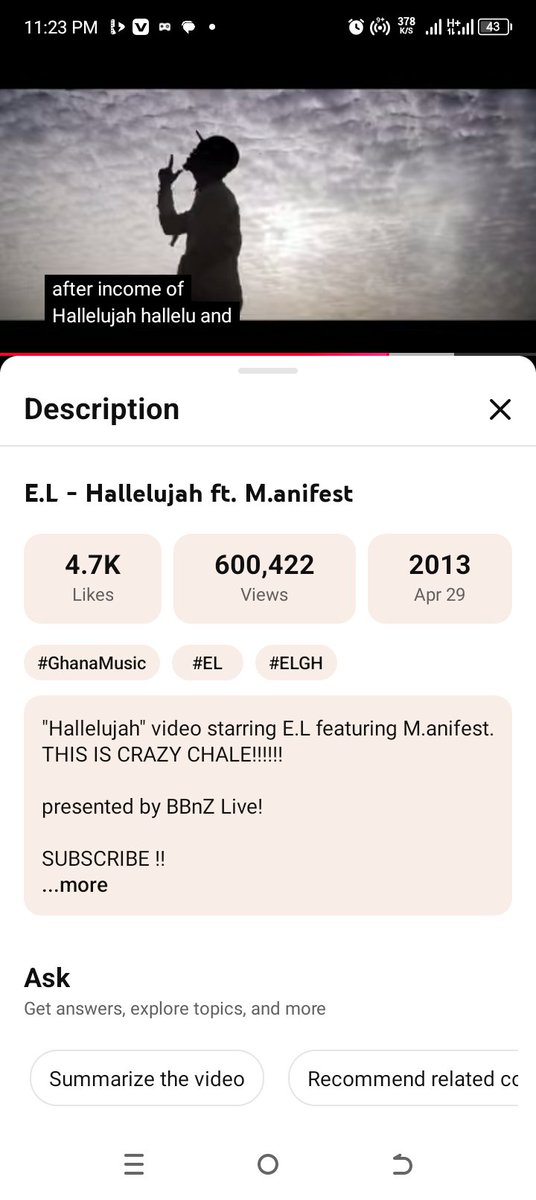 KwameTonto1's tweet photo. #DisciplesOfEL 
#LomiUk2May26 

👑 @ELgh_ will be performing live in London at Camden Assembly, do you have a ticket yet ?!

Tickets out now look sharp, it gonna be Crazy Charley 😱🔥🔥🔥.

Song : Hallelujah ft @manifestive 🙏🏾.

https://t.co/CXY5qDVih4

https://t.co/AK5zY6agip https://t.co/CS61hTEacK