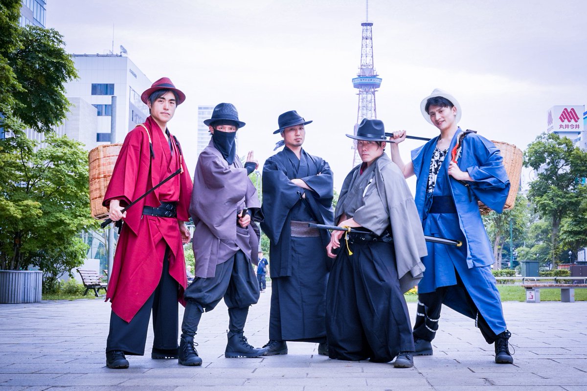 魁 多聞 ちゃんばら衆 我道代表 tweet media