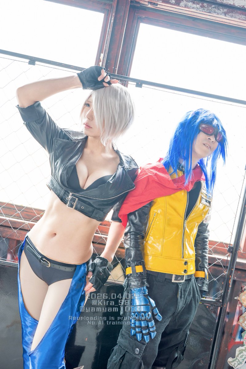 Kira_58's tweet image. コスプレ/ cosplay

THE KING OF FIGHTERS XV 

Krohnen&amp;amp;Ángel

クローネン: @yamyam1083 
アンヘル: @Kira_58 
撮影: @tanakanyi 
場所: @airuin_s 

#KOF