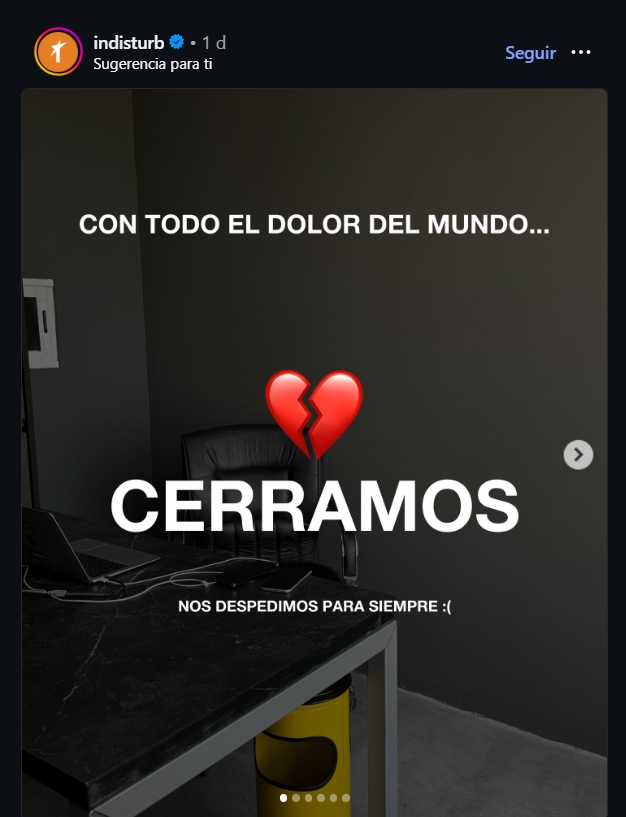 Bueno, voy a entrar un ratito a ig a ver si me escapo de la realid...