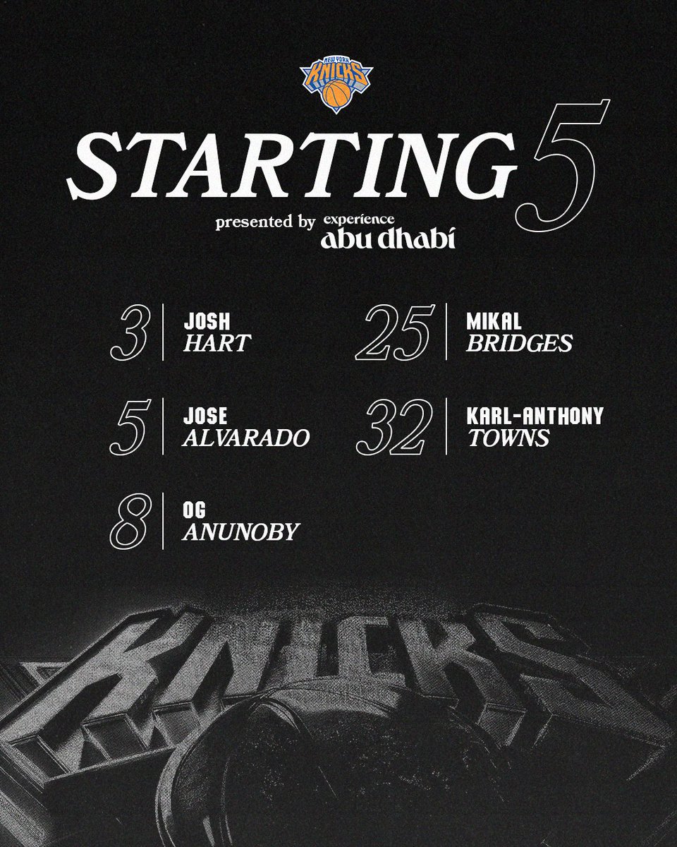 NEW YORK KNICKS tweet media