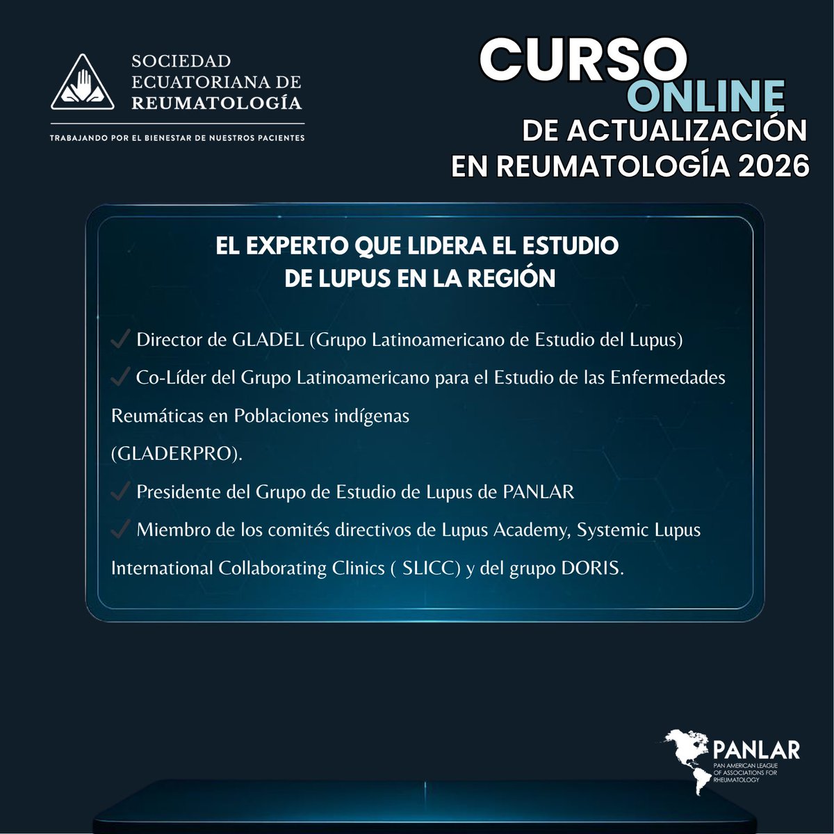 Sociedad Ecuatoriana de Reumatología tweet media