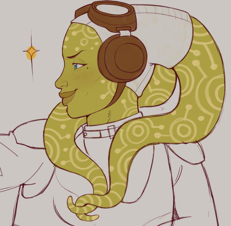 legendofhei's tweet photo. i love going cray w lekku markings https://t.co/KEsTiCA28L