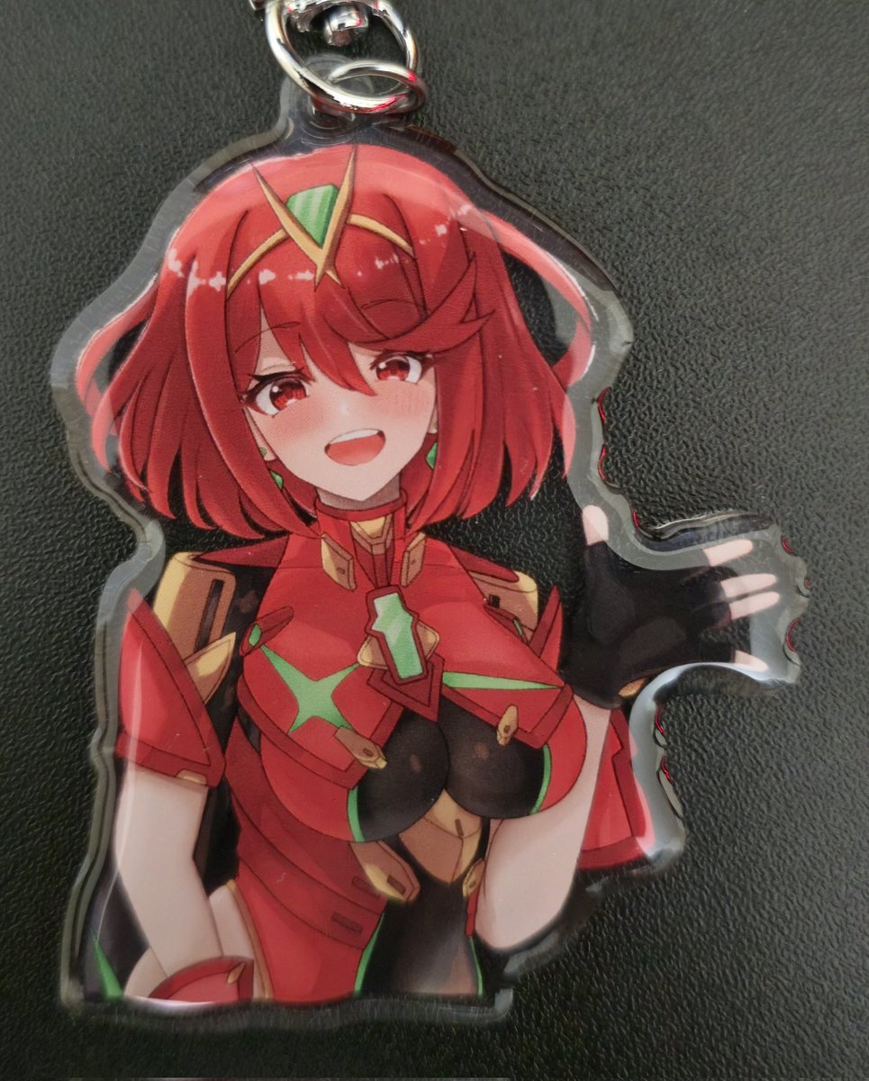 Sample of my Pyra keychain design