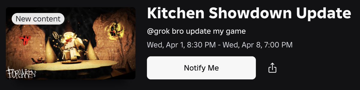 Forsaken News tweet media