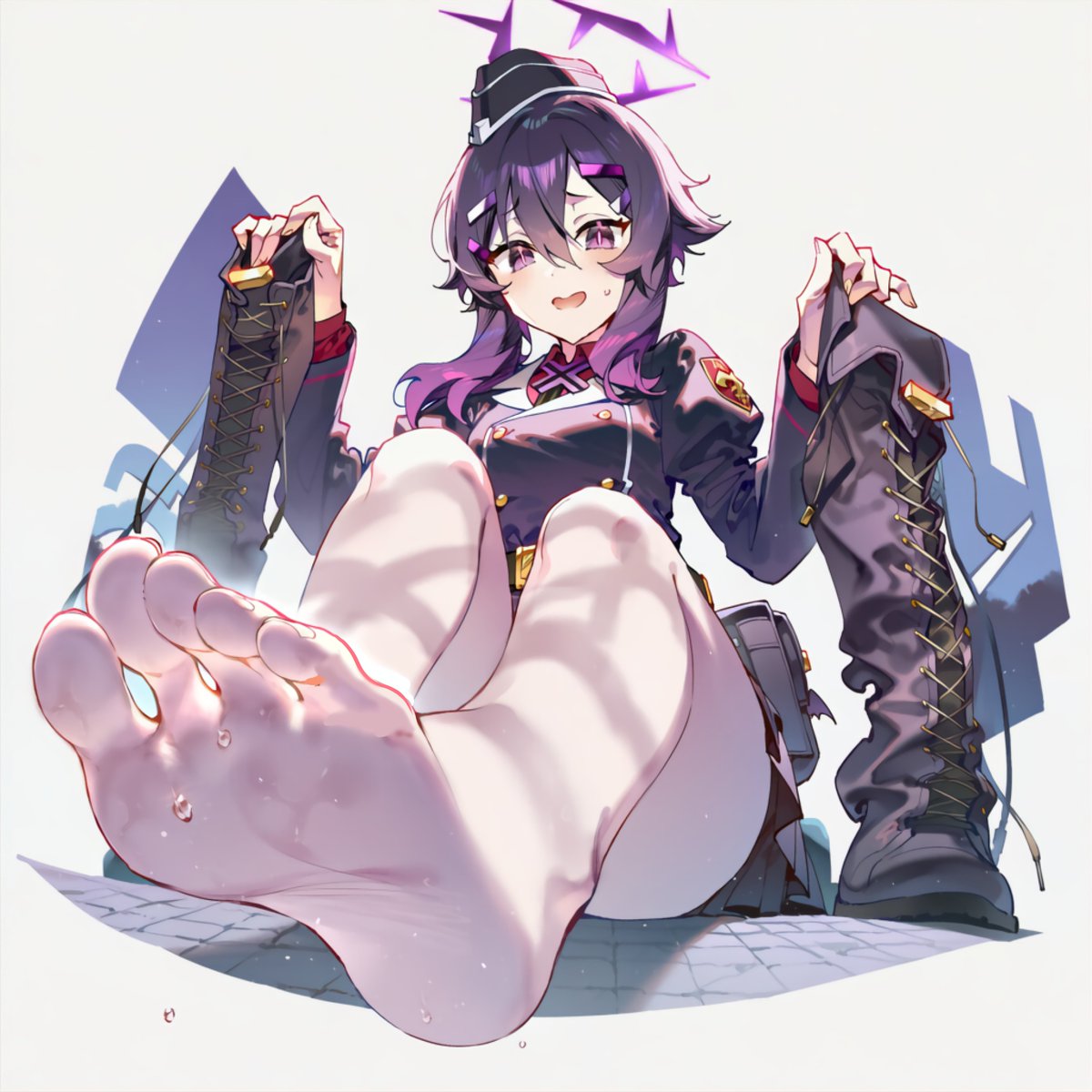 リクエスト絵 ブルーアーカイブのハルカ 