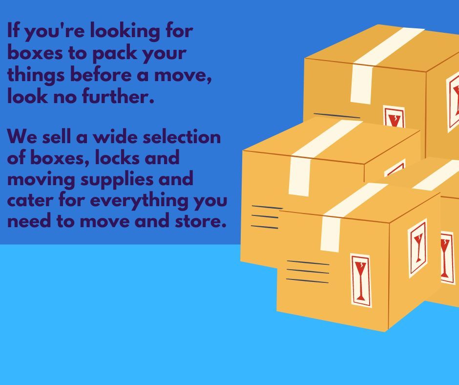 Come and explore our conveniently located self- storage facility. We offer various unit sizes to meet all your storage needs as well as packaging and moving supplies 🔐📦