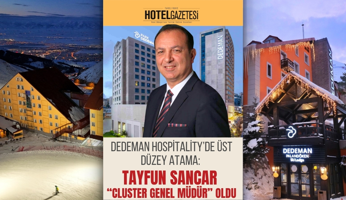 Dedeman Hospitality’de Üst Düzey Atama: Tayfun Sancar “Cluster Genel Müdür” Oldu. Detaylar web sitemizde.otelgazetesi.com/?p=250815  #haber #otelgazetesi  #otel #hotel #turizm #hotelgazetesi <a href="/mustafa3bas/">mustafa3bas</a>