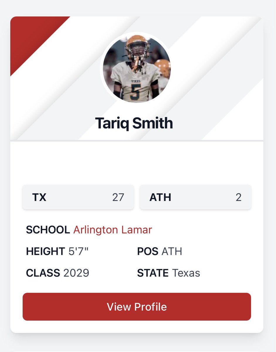 TopTierTariq's tweet photo. Blessed to be ranked as the #2 ATH in TX & the #27 overall prospect 🙏🏾 Thank you for the recognition @iam_alinedouard @PrepRedzoneNext @PrepRedzoneTX 

📈It’s grind time & still more work to do! 
@lamarvikings @CoachSkinz @CoachMonyeMax @Coach_Najarro @Coach_JRamos @DylanViard @Mitima20 @UANextFootball @RallyPreps @TXFBINSIDER @Rivals @TheUCReport @dctf @AlPopsFootball @247Sports @ChadSimmons_ @TXTPShow @TXRecruits  @TXTopTalent