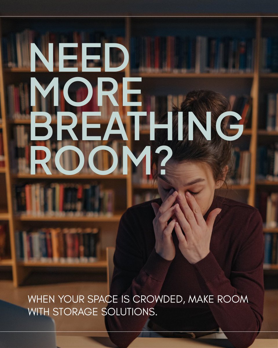 StoringAZ's tweet photo. You deserve a home that feels like a sanctuary, not a storage unit. 🧘‍♀️ 

When your living space is crowded, we make it easy to make room for comfort and calm. Find your storage unit at https://t.co/yUWgU95vbU

#BreathingRoom #LessIsMore #DeclutterYourLife #StorageSolutions https://t.co/VAmftmYc9d