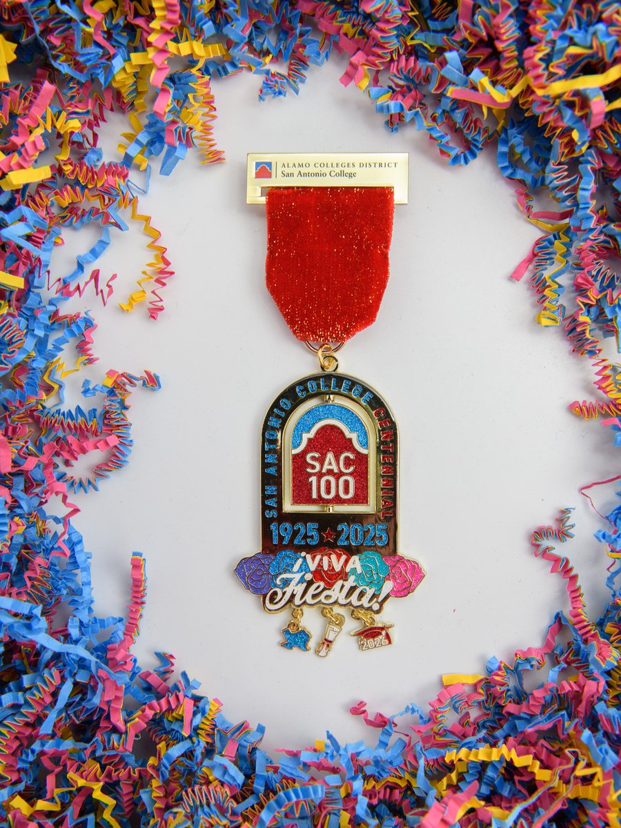 SAC_PR's tweet photo. SAC is officially in the medal contest hosted by the San Antonio Business Journal.

Join us in celebrating our Centennial by voting for our SAC medal!

Vote for SAC at https://t.co/0oKScCSWUz.

#StudentsFirst #StudentSuccess #SAC100 #SanAntonioCollege #SACproud https://t.co/9Zru7cDtO1