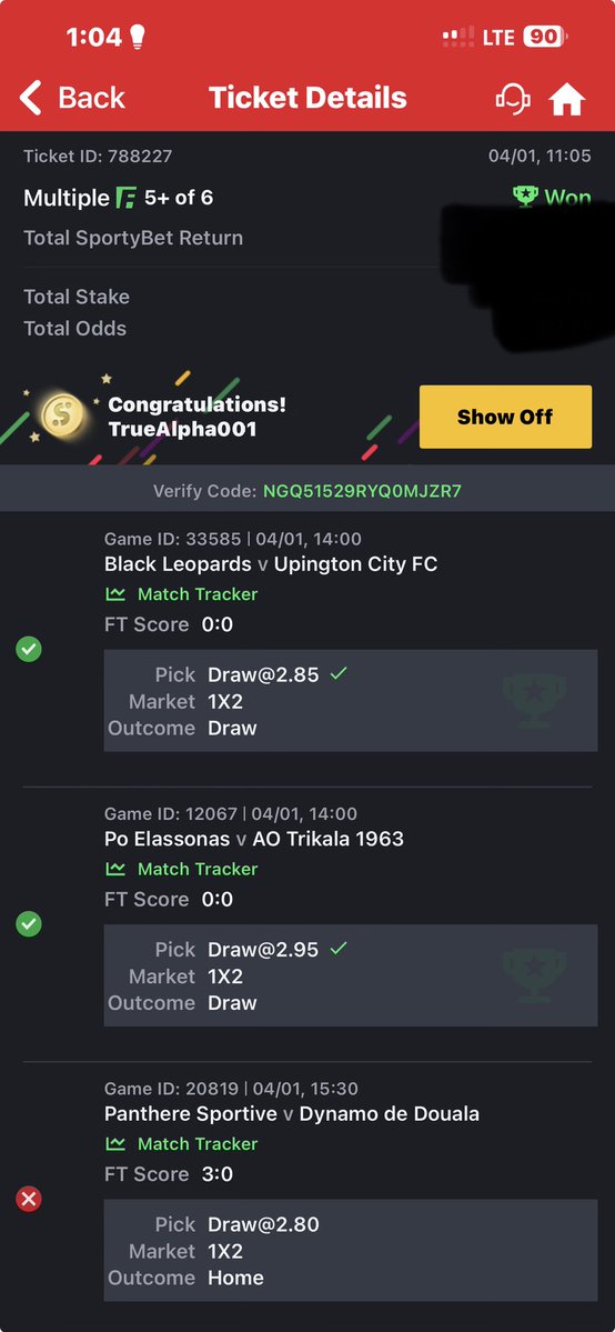 TrueAlpha001💯🙌 tweet media