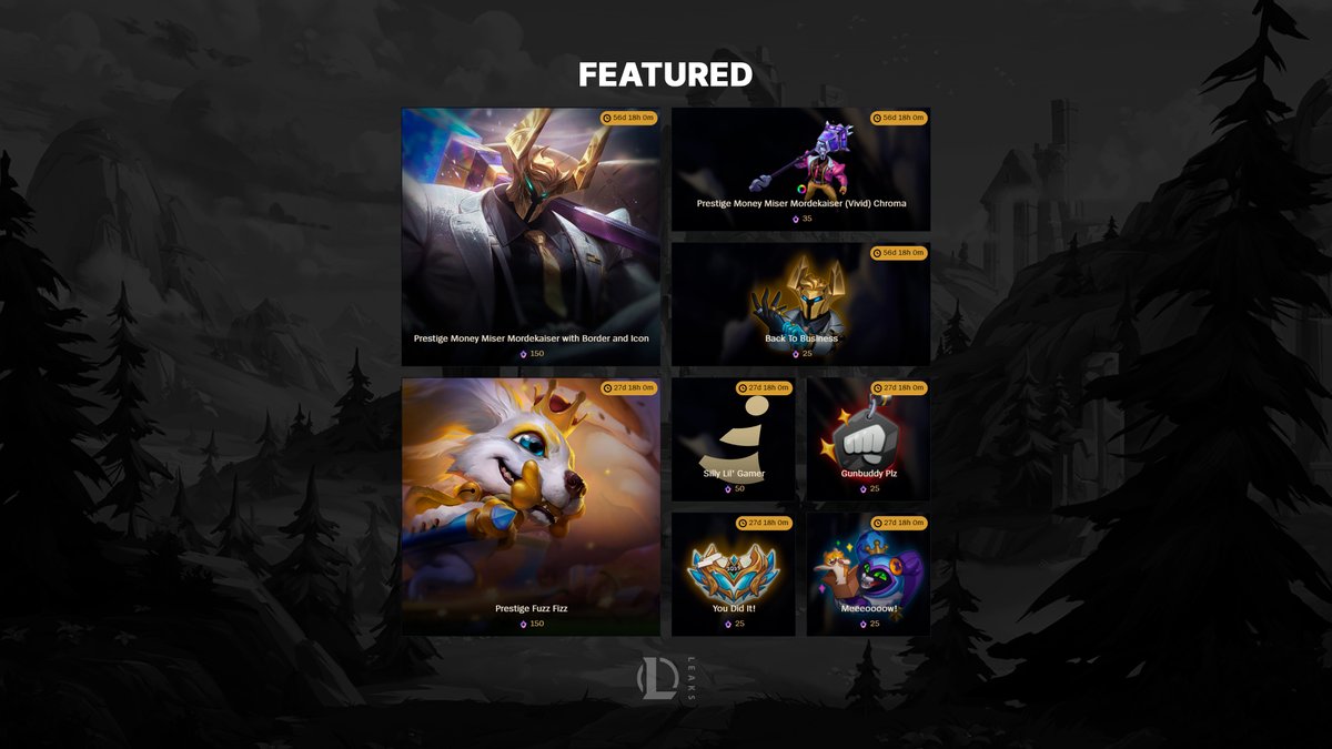 New rotations for the Mythic Shop 💎