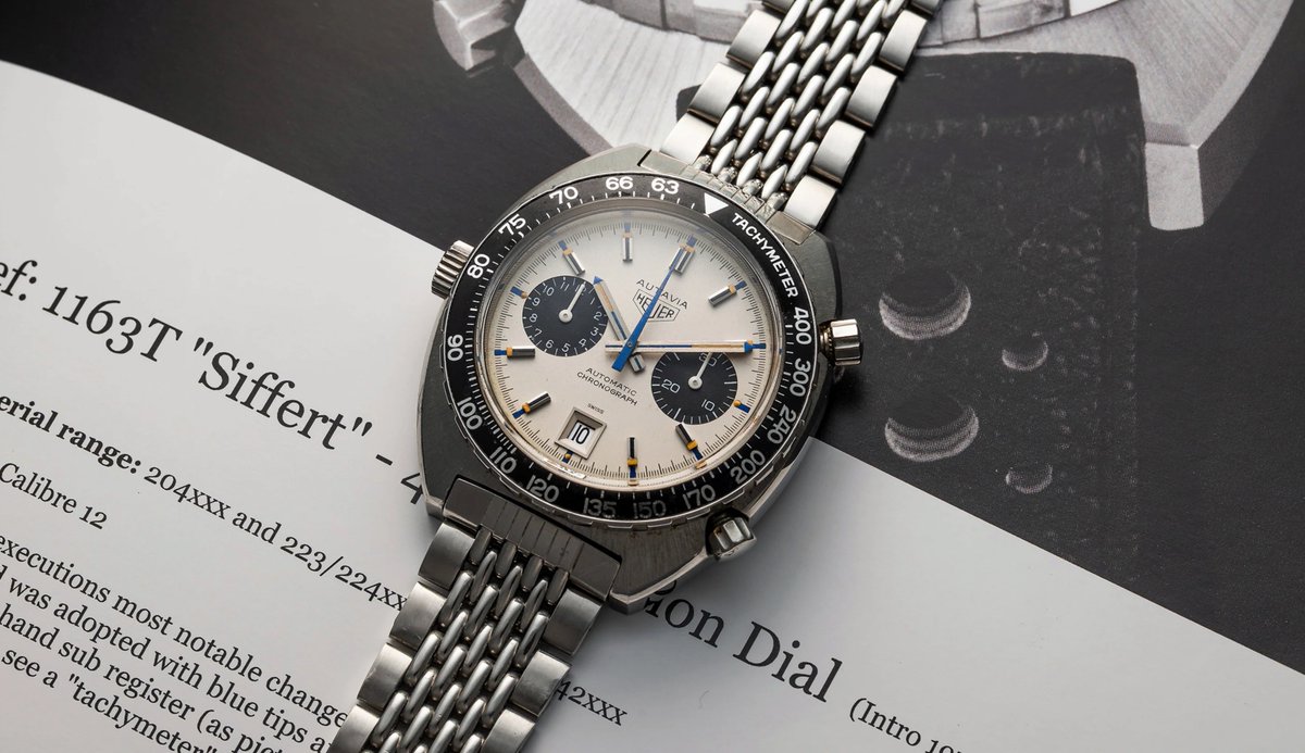 syJackaL's tweet image. 'SIFFERT' 1163T HEUER AUTAVIA #lemans #heuer #f1 #race #watches