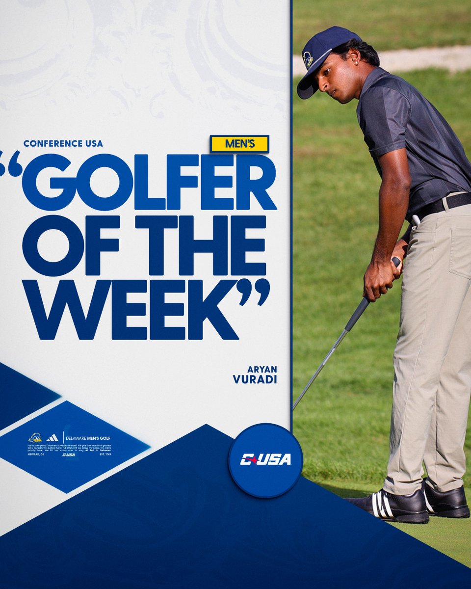 Delaware Men's Golf tweet media