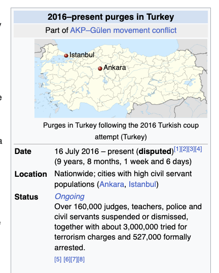 imperator_perot's tweet photo. I've been blocking rightoid golems on sight lately, but it's astounding how stupid they are. 

Gülenists (CIA front) already tried this nigga! And they failed! Erdoğan sent them all to prison! There's a whole Wikipedia article about this! You are stupid as fuck and know nothing! https://t.co/nnssSYnITt