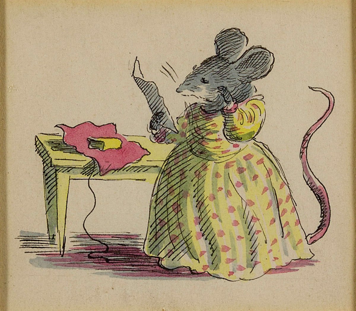 "Desbarolda the Waltzing Mouse". Edward Ardizzone. 1947.