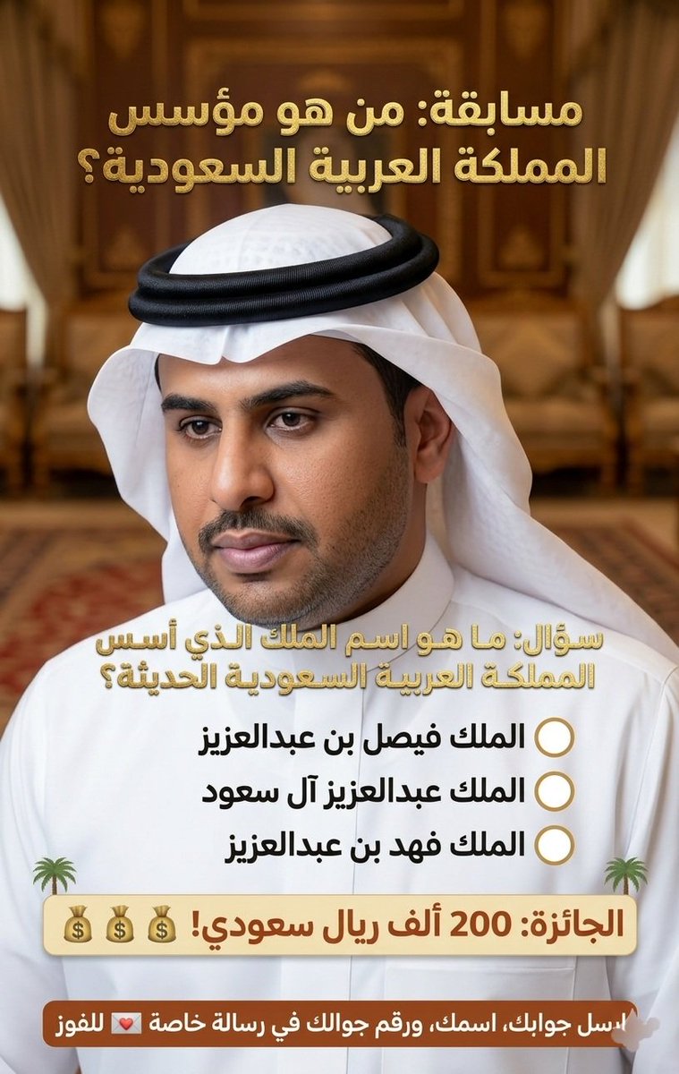 مسابقات ابو علي العريني tweet media