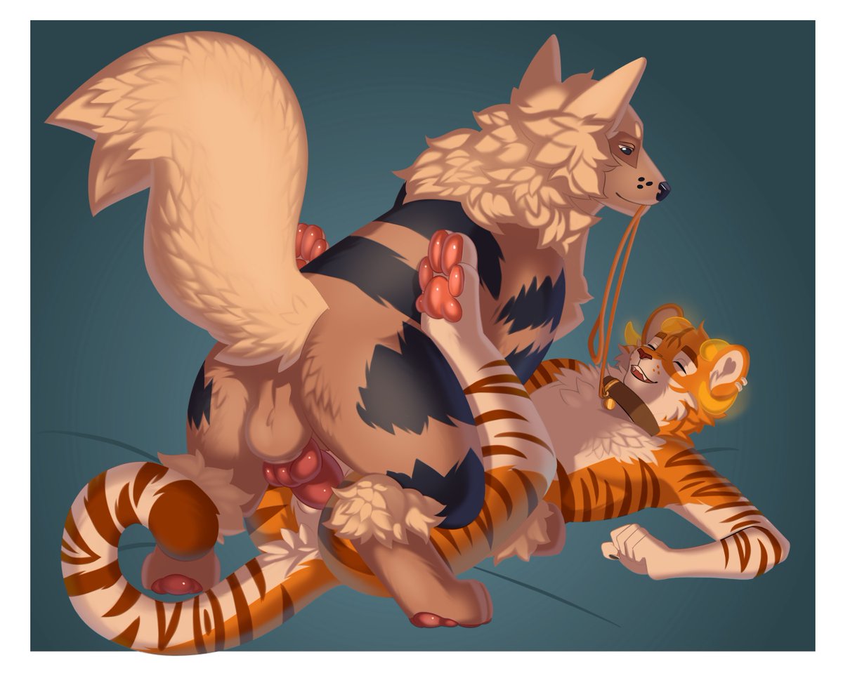 gnolub's tweet photo. #Arcanine #Pokemon 

Comm from FA https://t.co/W0Q474DPtg