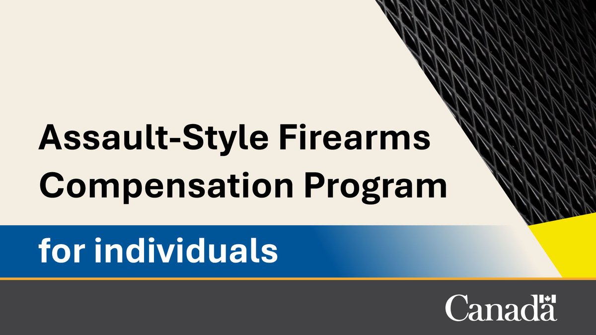 Safety_Canada's tweet photo. Next step: Firearm owners will be notified if their declarations have been accepted and will receive information on the collection and compensation processes. https://t.co/mKd04DejCC https://t.co/dDtJ5L2gCQ