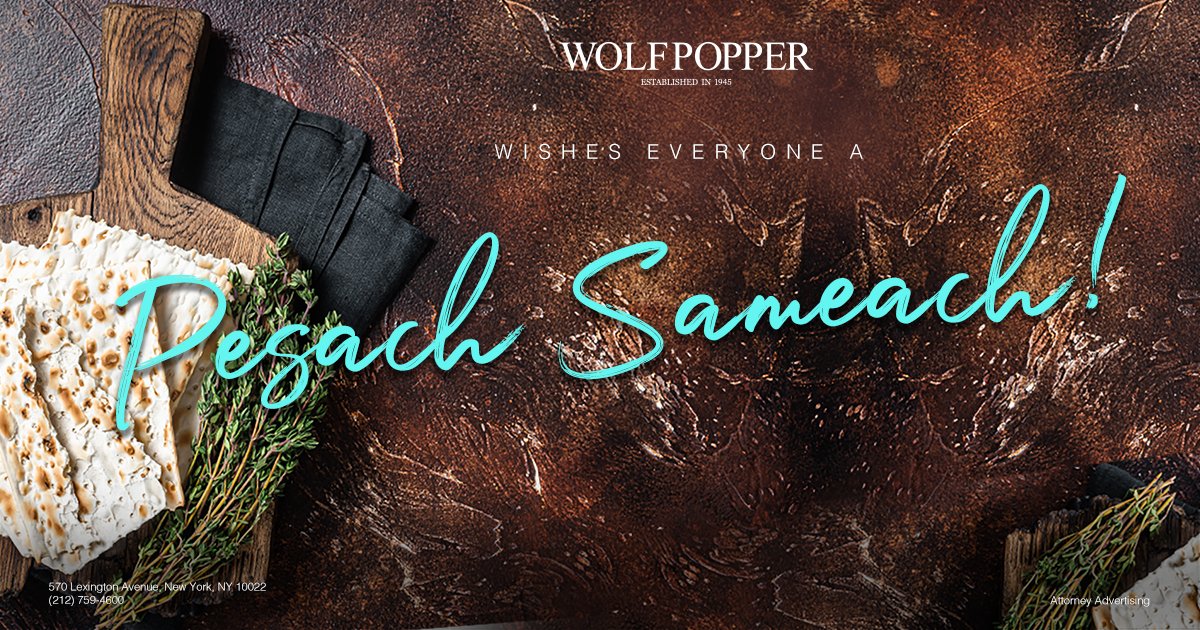 Wolf Popper LLP tweet media